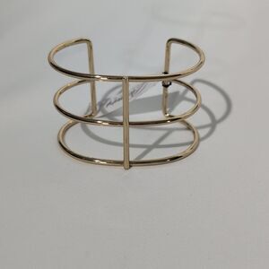 Premier Designs Gold Open Cuff Bracelet